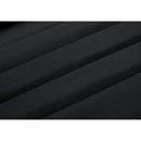  Manufacturer Color_Black -- Meridian Cascade Stationary Fabric Loveseat IMAGE 12