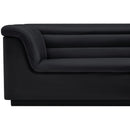  Manufacturer Color_Black -- Meridian Cascade Stationary Fabric Sofa IMAGE 11