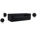  Manufacturer Color_Black -- Meridian Cascade Stationary Fabric Sofa IMAGE 18