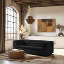  Manufacturer Color_Black -- Meridian Cascade Stationary Fabric Sofa IMAGE 2