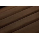  Manufacturer Color_Brown -- Cascade 72" Brown Velvet Upholstered Loveseat IMAGE 12