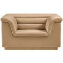  Manufacturer Color_Camel -- Cascade Camel Velvet Upholstered Chair IMAGE 5