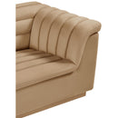  Manufacturer Color_Camel -- Cascade Camel Velvet Upholstered Chair IMAGE 8