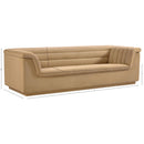  Manufacturer Color_Camel -- Cascade 94" Camel Velvet Upholstered Sofa IMAGE 17