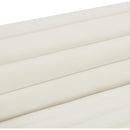  Manufacturer Color_Cream -- Cascade Cream Velvet Upholstered Chair IMAGE 13