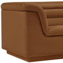  Manufacturer Color_Saddle -- Cascade Saddle Velvet Upholstered Chair IMAGE 10