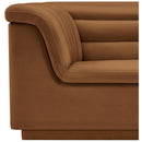  Manufacturer Color_Saddle -- Cascade Saddle Velvet Upholstered Chair IMAGE 11