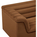  Manufacturer Color_Saddle -- Cascade Saddle Velvet Upholstered Chair IMAGE 9