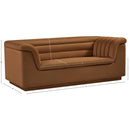  Manufacturer Color_Saddle -- Cascade 72" Saddle Velvet Upholstered Loveseat IMAGE 17