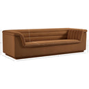  Manufacturer Color_Saddle -- Cascade 94" Saddle Velvet Upholstered Sofa IMAGE 17