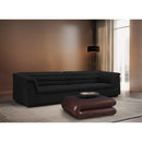 Manufacturer Color_Black -- Meridian Cascade Fabric Sectional IMAGE 2