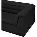  Manufacturer Color_Black -- Meridian Cascade Fabric 3 pc Sectional IMAGE 10