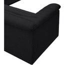  Manufacturer Color_Black -- Meridian Cascade Fabric 3 pc Sectional IMAGE 12