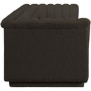  Manufacturer Color_Brown -- Cascade 118" Brown Boucle Fabric Upholstered Modular Sofa IMAGE 6