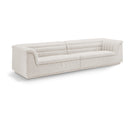  Manufacturer Color_Cream -- Cascade 118" Cream Boucle Fabric Upholstered Modular Sofa IMAGE 1