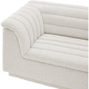  Manufacturer Color_Cream -- Cascade 118" Cream Boucle Fabric Upholstered Modular Sofa IMAGE 7