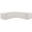 Meridian Cascade Cream Boucle Fabric Modular Sectional IMAGE 13