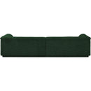  Manufacturer Color_Green -- Cascade 118" Green Boucle Fabric Upholstered Modular Sofa IMAGE 3