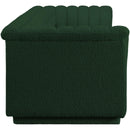  Manufacturer Color_Green -- Cascade 118" Green Boucle Fabric Upholstered Modular Sofa IMAGE 6