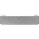Meridian Cascade Grey Boucle Fabric Modular Sofa IMAGE 3