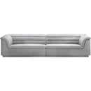  Manufacturer Color_Grey -- Cascade 118" Grey Boucle Fabric Upholstered Modular Sofa IMAGE 5
