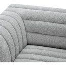  Manufacturer Color_Grey -- Cascade 118" Grey Boucle Fabric Upholstered Modular Sofa IMAGE 8