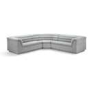  Manufacturer Color_Grey -- Cascade 148" Grey Boucle Fabric Upholstered 3 pc Modular Sectional IMAGE 1