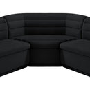  Manufacturer Color_Black -- Meridian Cascade Fabric 3 pc Sectional IMAGE 11