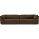  Manufacturer Color_Brown -- Cascade 118" Brown Velvet Upholstered Modular Sofa IMAGE 5