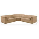  Manufacturer Color_Camel -- Cascade 148" Camel Velvet Upholstered 3 pc Modular Sectional IMAGE 13