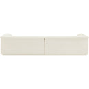  Manufacturer Color_Cream -- Cascade 118" Cream Velvet Upholstered Modular Sofa IMAGE 3