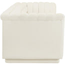  Manufacturer Color_Cream -- Cascade 118" Cream Velvet Upholstered Modular Sofa IMAGE 6