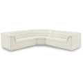  Manufacturer Color_Cream -- Cascade 148" Cream Velvet Upholstered 3 pc Modular Sectional IMAGE 1