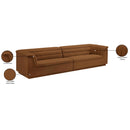  Manufacturer Color_Saddle -- Cascade 118" Saddle Velvet Upholstered Modular Sofa IMAGE 11