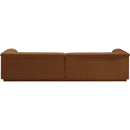  Manufacturer Color_Saddle -- Cascade 118" Saddle Velvet Upholstered Modular Sofa IMAGE 3