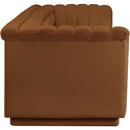  Manufacturer Color_Saddle -- Cascade 118" Saddle Velvet Upholstered Modular Sofa IMAGE 6