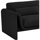  Manufacturer Color_Black -- Meridian Stylus Stationary Fabric Chair IMAGE 12