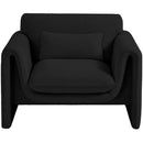 Manufacturer Color_Black -- Meridian Stylus Stationary Fabric Chair IMAGE 5