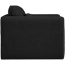  Manufacturer Color_Black -- Meridian Stylus Stationary Fabric Chair IMAGE 7