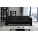  Manufacturer Color_Black -- Meridian Stylus Stationary Fabric Sofa IMAGE 2