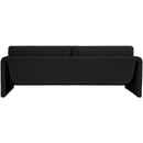 Manufacturer Color_Black -- Meridian Stylus Stationary Fabric Sofa IMAGE 3