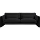  Manufacturer Color_Black -- Meridian Stylus Stationary Fabric Sofa IMAGE 4