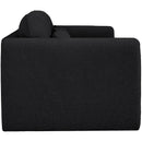  Manufacturer Color_Black -- Meridian Stylus Stationary Fabric Sofa IMAGE 7