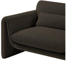  Manufacturer Color_Brown -- Stylus Brown Boucle Fabric Upholstered Chair IMAGE 11