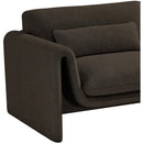  Manufacturer Color_Brown -- Stylus Brown Boucle Fabric Upholstered Chair IMAGE 12