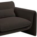  Manufacturer Color_Brown -- Stylus Brown Boucle Fabric Upholstered Chair IMAGE 8