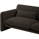  Manufacturer Color_Brown -- Stylus 64" Brown Boucle Fabric Upholstered Loveseat IMAGE 11
