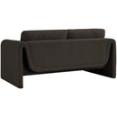  Manufacturer Color_Brown -- Stylus 64" Brown Boucle Fabric Upholstered Loveseat IMAGE 6