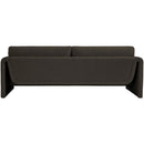  Manufacturer Color_Brown -- Stylus 86" Brown Boucle Fabric Upholstered Sofa IMAGE 3