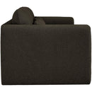  Manufacturer Color_Brown -- Stylus 86" Brown Boucle Fabric Upholstered Sofa IMAGE 7